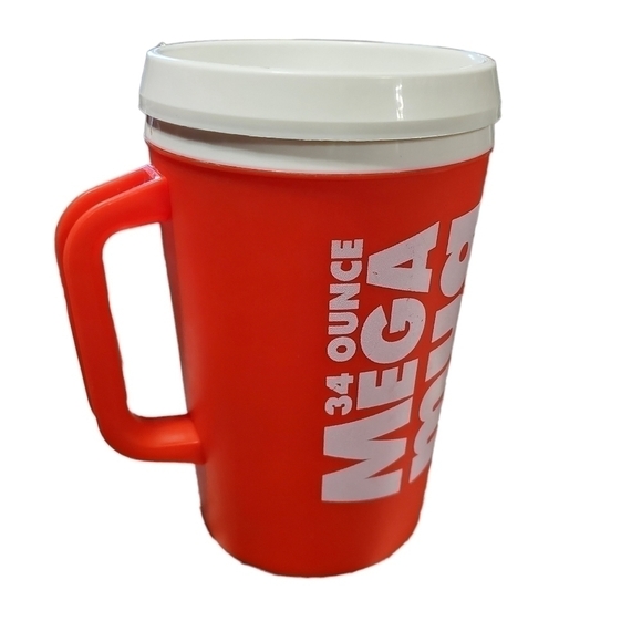 Aladin MEGA Mug 34 oz big travel insulated Texaco advertising - Picture 6 of 7